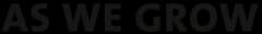 As We Grow logo