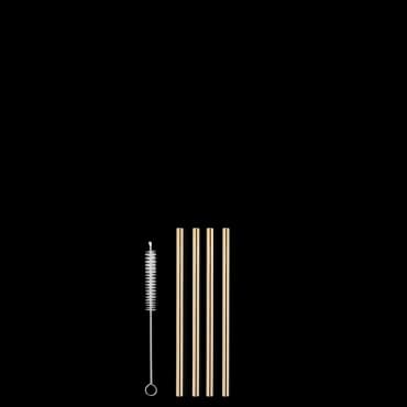 Stutt Rör Stainless Steel – Gold – Aya & Ida