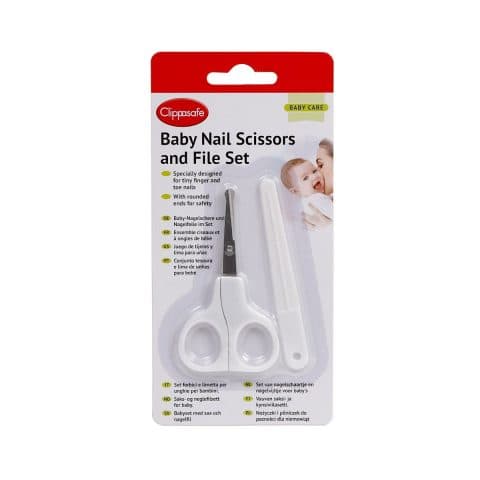 Skæri og naglaþjöl