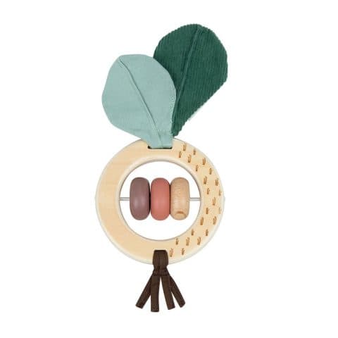 Teether Wooden Rattle – Garden Of Adventures
