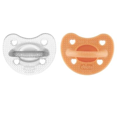 Chicco PhysioForma LUXE Silicone snuð 2 stk – 6-16 mán.