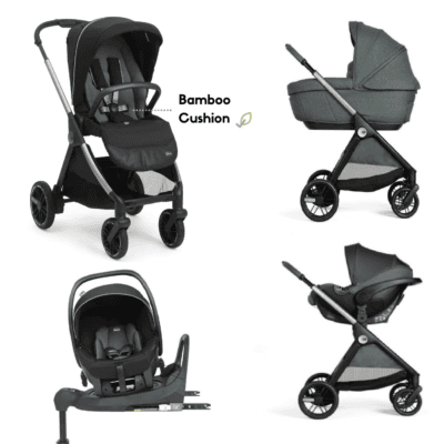 Chicco Bellagio Primo kerra með vagnstykki 0-22kg – Kory bílstóll og 360 isofix base