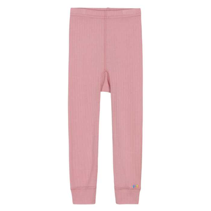 Ullarleggings – Bleikar