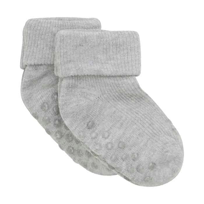 Sokkar – Anti Slip – Light Grey Melange