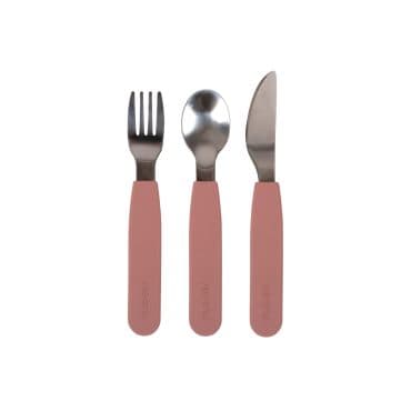 Hnífapör – Silicone Bleik