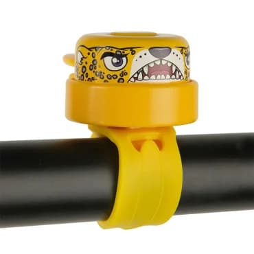 Hjólabjalla – Gulur Leopard