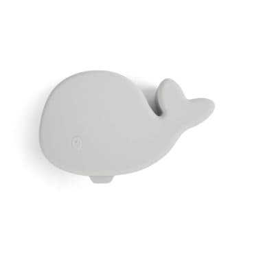 Silicone Nestisbox Hvalur – Pearl Blue