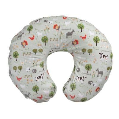 Chicco Boppy Brjóstagjafapúði – Little Farm 100% lífrænn bómull