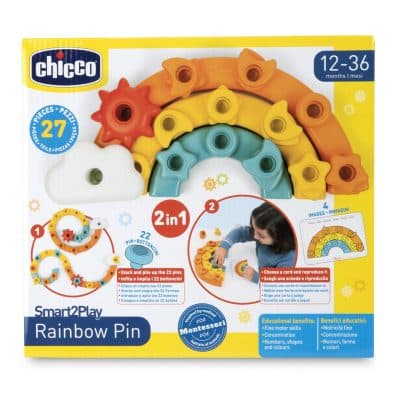 Chicco Regnboga pinnar